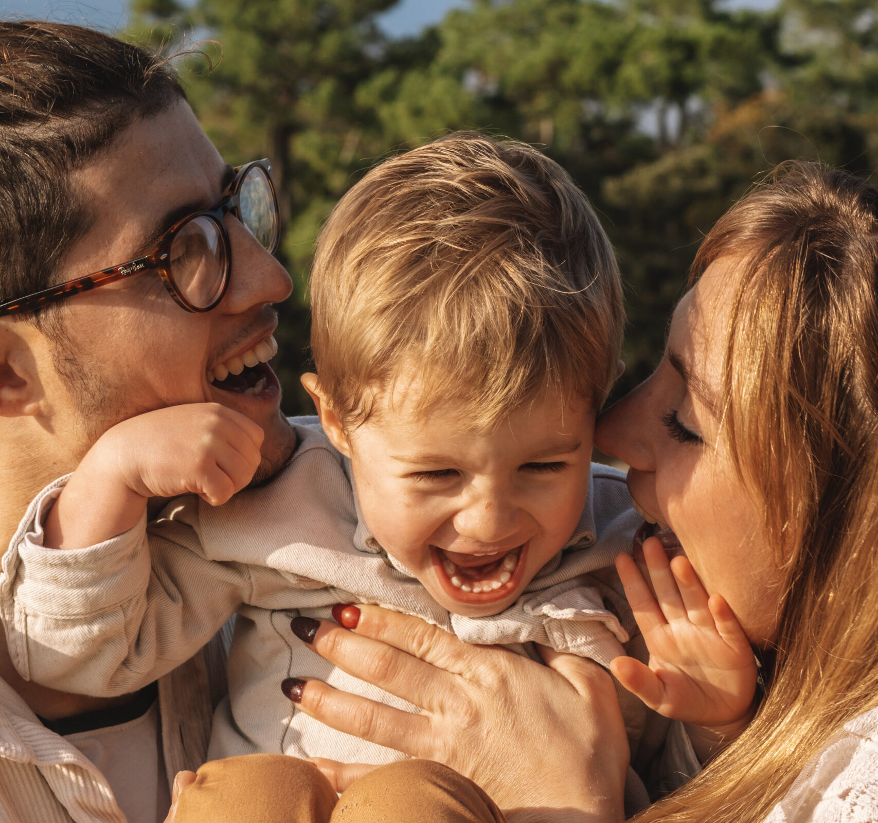 Famille heureuse